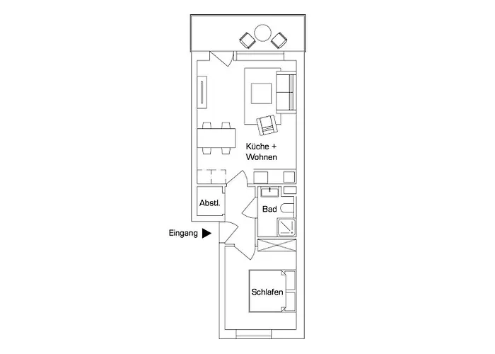 Strandlust Appartement Dornumersiel